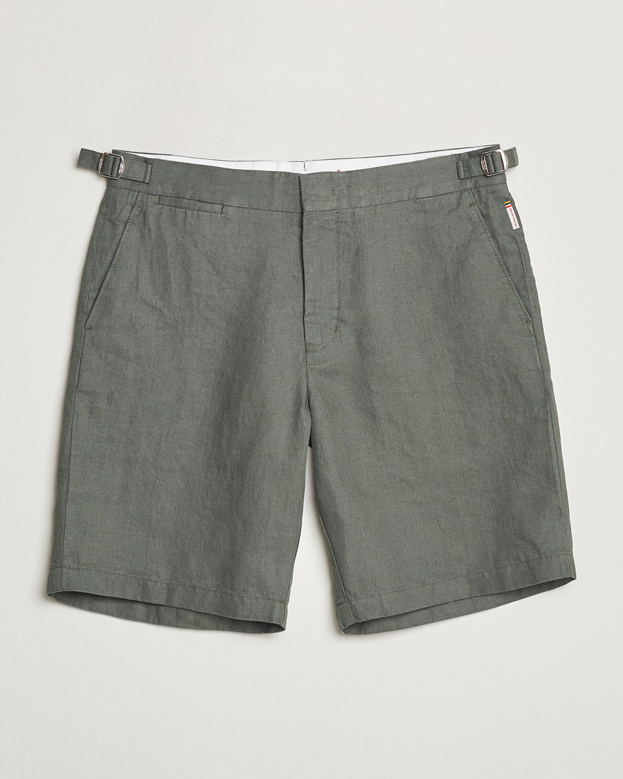 Herr | Shorts | Orlebar Brown | Norwich Linen Shorts Light Kombu