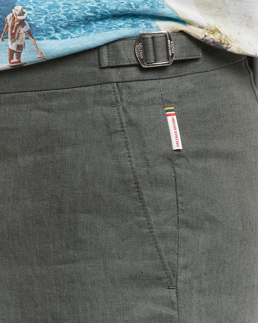 Herr | Shorts | Orlebar Brown | Norwich Linen Shorts Light Kombu