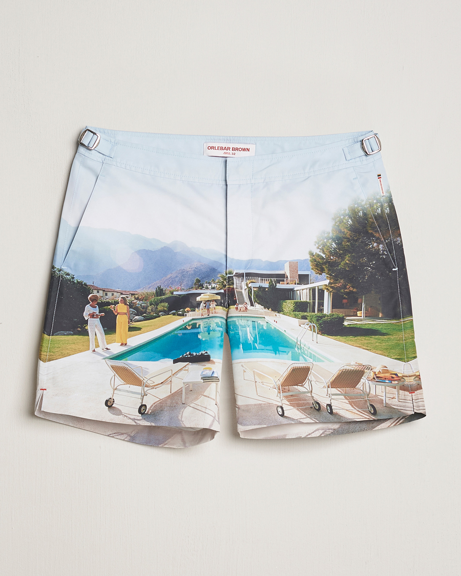 Herr | Badbyxor | Orlebar Brown | Bulldog Slim Aarons Photo Swim Shorts Kaufmann Cocktail