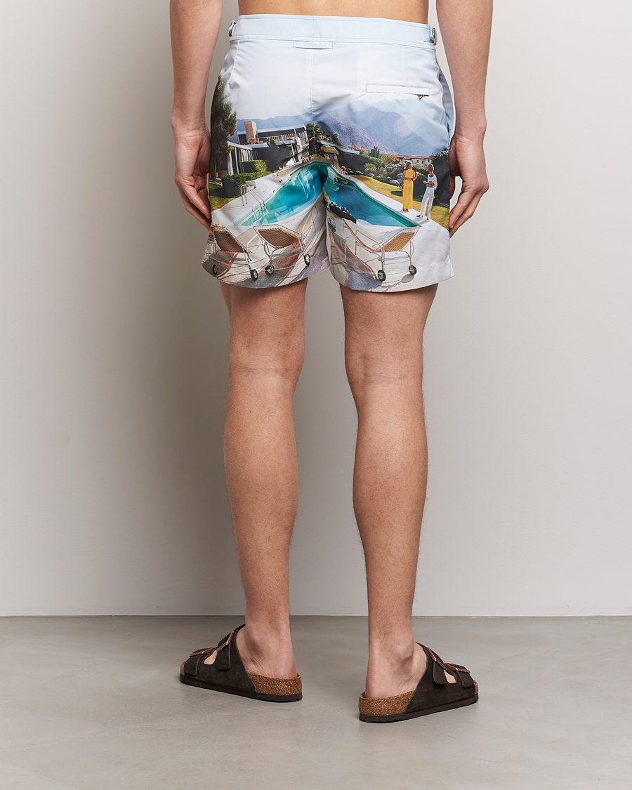 Herr | Badbyxor | Orlebar Brown | Bulldog Slim Aarons Photo Swim Shorts Kaufmann Cocktail