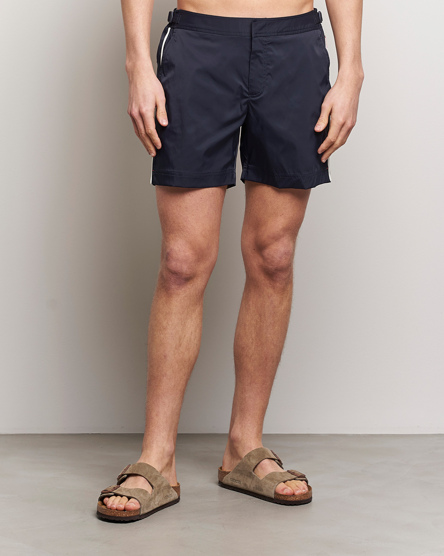 Herr | Kläder | Orlebar Brown | Bulldog Stretch Swim Shorts Night Iris