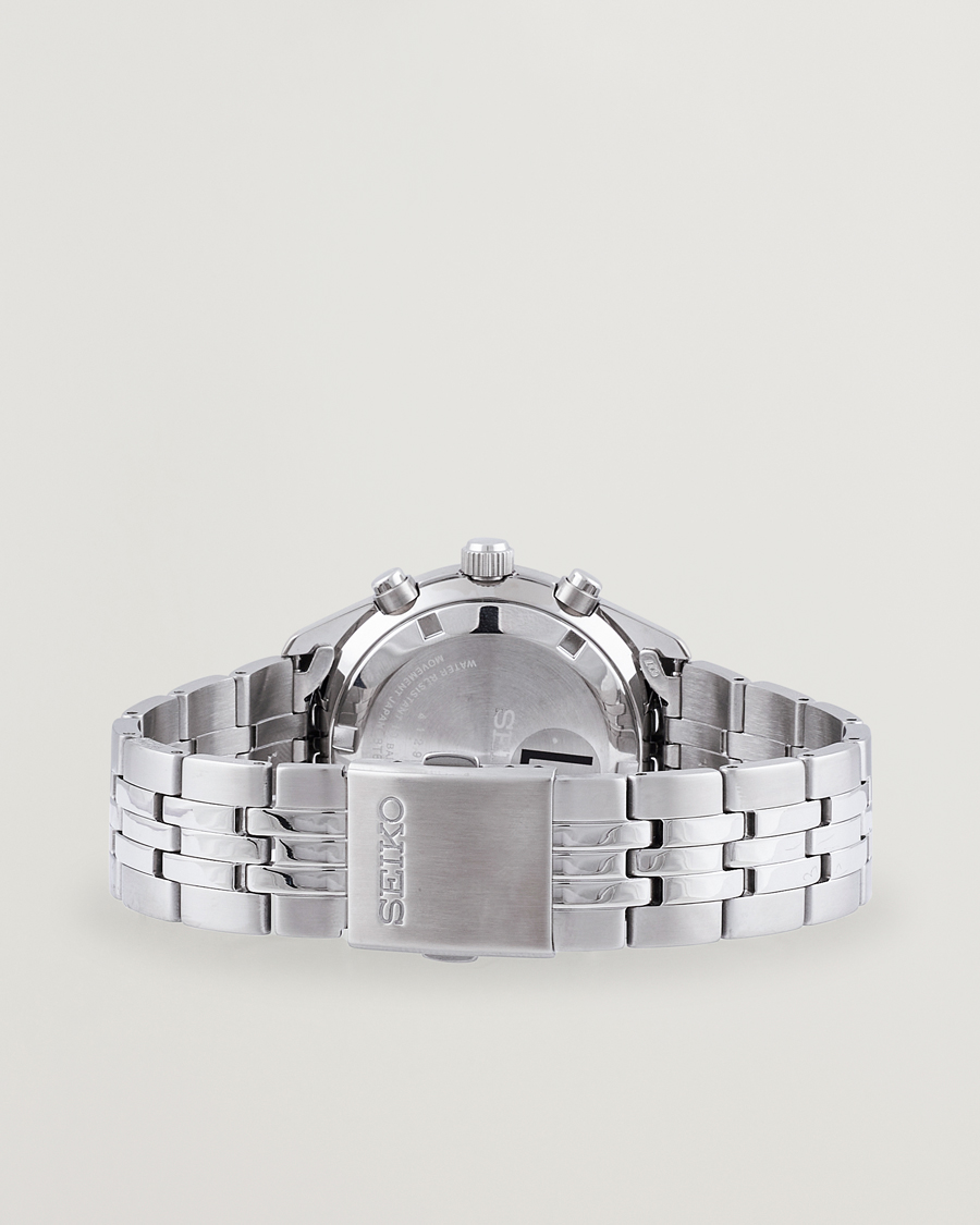 Herr | Seiko Chronograph 41mm Steel White Dial | Seiko | Chronograph 41mm Steel White Dial