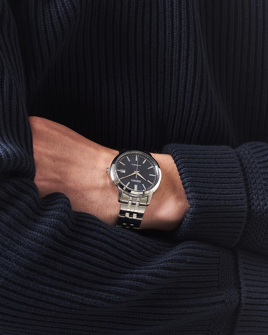 Herr | Seiko Conceptual Automatic 41mm Steel Blue Dial | Seiko | Conceptual Automatic 41mm Steel Blue Dial