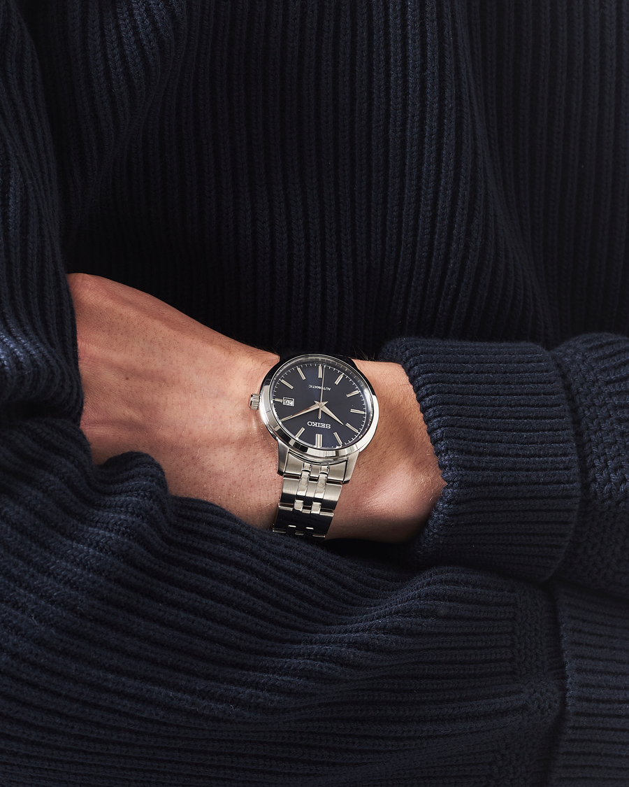 Herr | Seiko Conceptual Automatic 41mm Steel Blue Dial | Seiko | Conceptual Automatic 41mm Steel Blue Dial