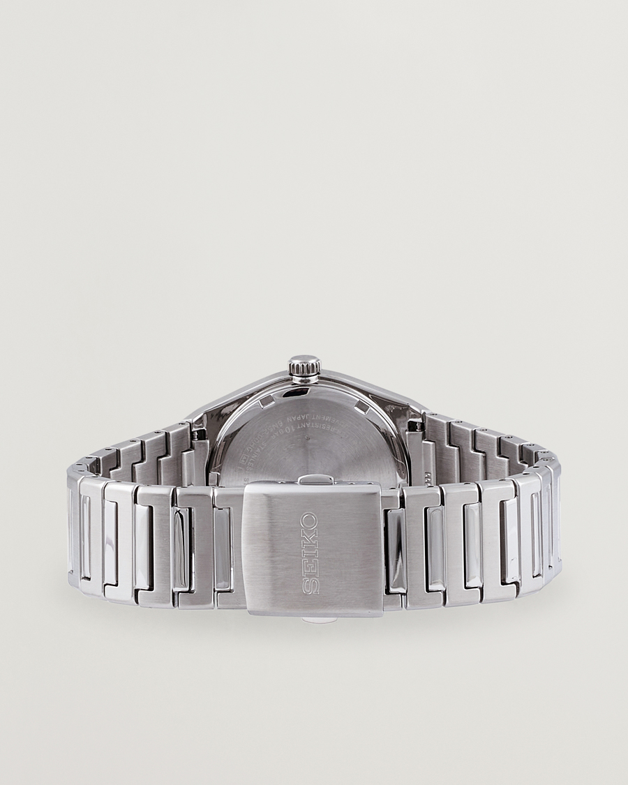 Herr | Seiko Sapphire 39mm Steel White Dial | Seiko | Sapphire 39mm Steel White Dial