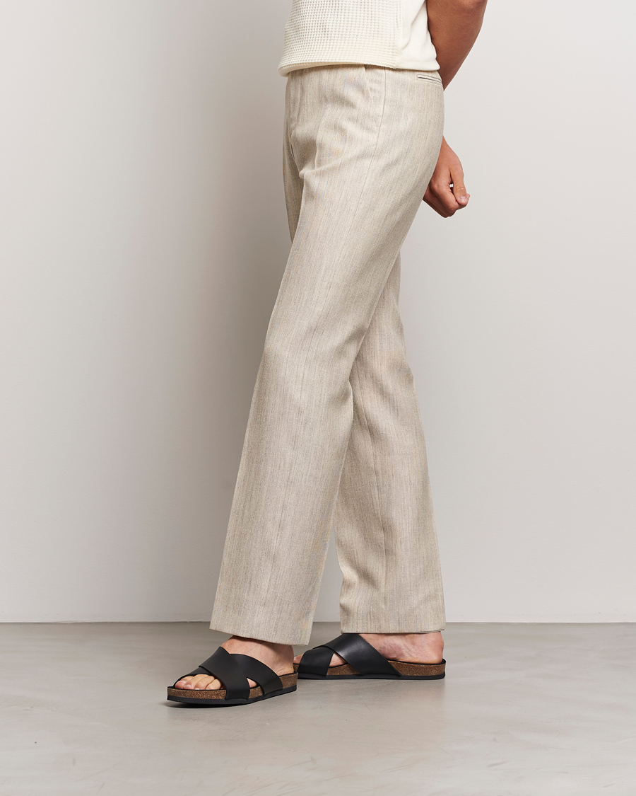 Herr | Myrqvist Solvik Sandals Black Calf | Myrqvist | Solvik Sandals Black Calf