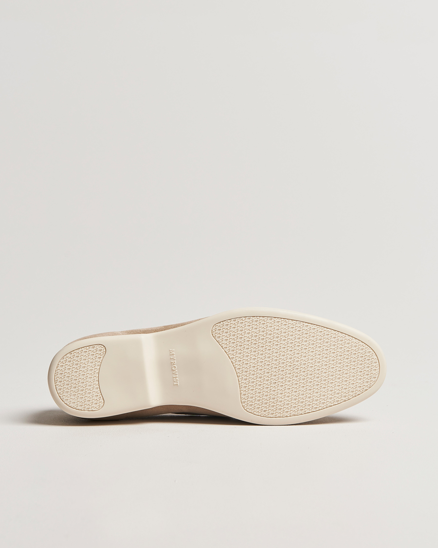 Herr | Myrqvist Brannö Loafers Sand Suede | Myrqvist | Brannö Loafers Sand Suede