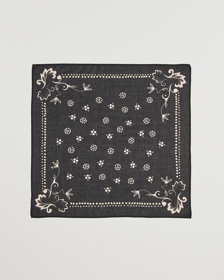 Herr |  | Nudie Jeans | Ingrid Ornament Bandana Black