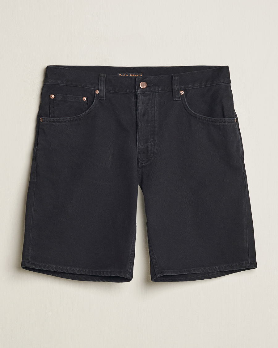Herr | Shorts | Nudie Jeans | Seth Denim Shorts Aged Black
