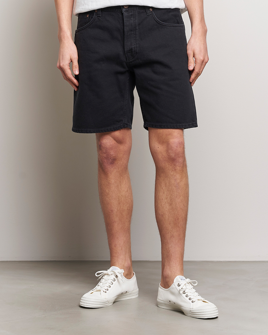 Herr | Avdelningar | Nudie Jeans | Seth Denim Shorts Aged Black