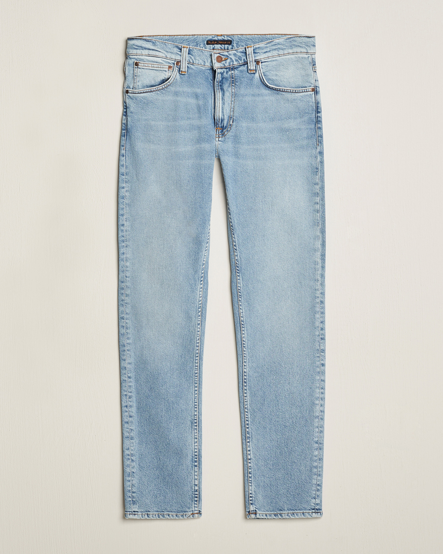 Herr | Jeans | Nudie Jeans | Lean Dean Jeans Warm Days Blue