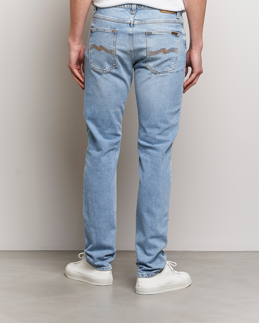 Herr | Jeans | Nudie Jeans | Lean Dean Jeans Warm Days Blue