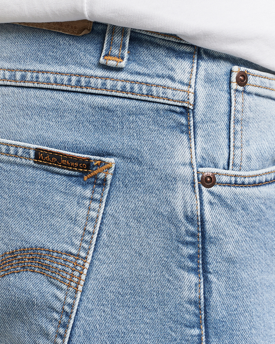 Herr | Jeans | Nudie Jeans | Lean Dean Jeans Warm Days Blue