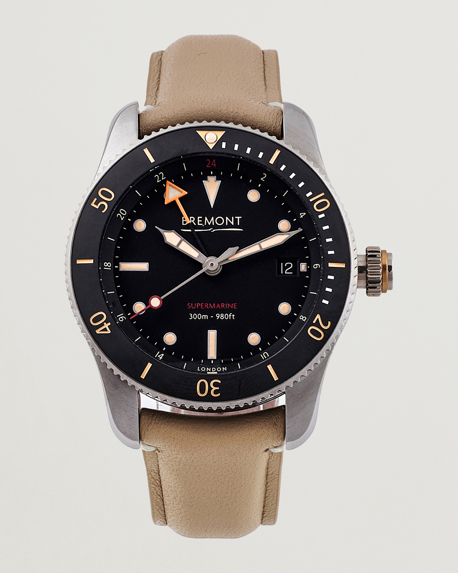 Herr | Bremont S302 GMT Diver 40mm Sahara | Bremont | S302 GMT Diver 40mm Sahara