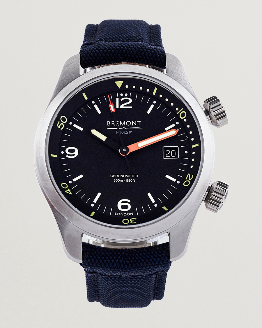 Herr | Bremont Argonaut 42mm Navy Nato Strap | Bremont | Argonaut 42mm Navy Nato Strap
