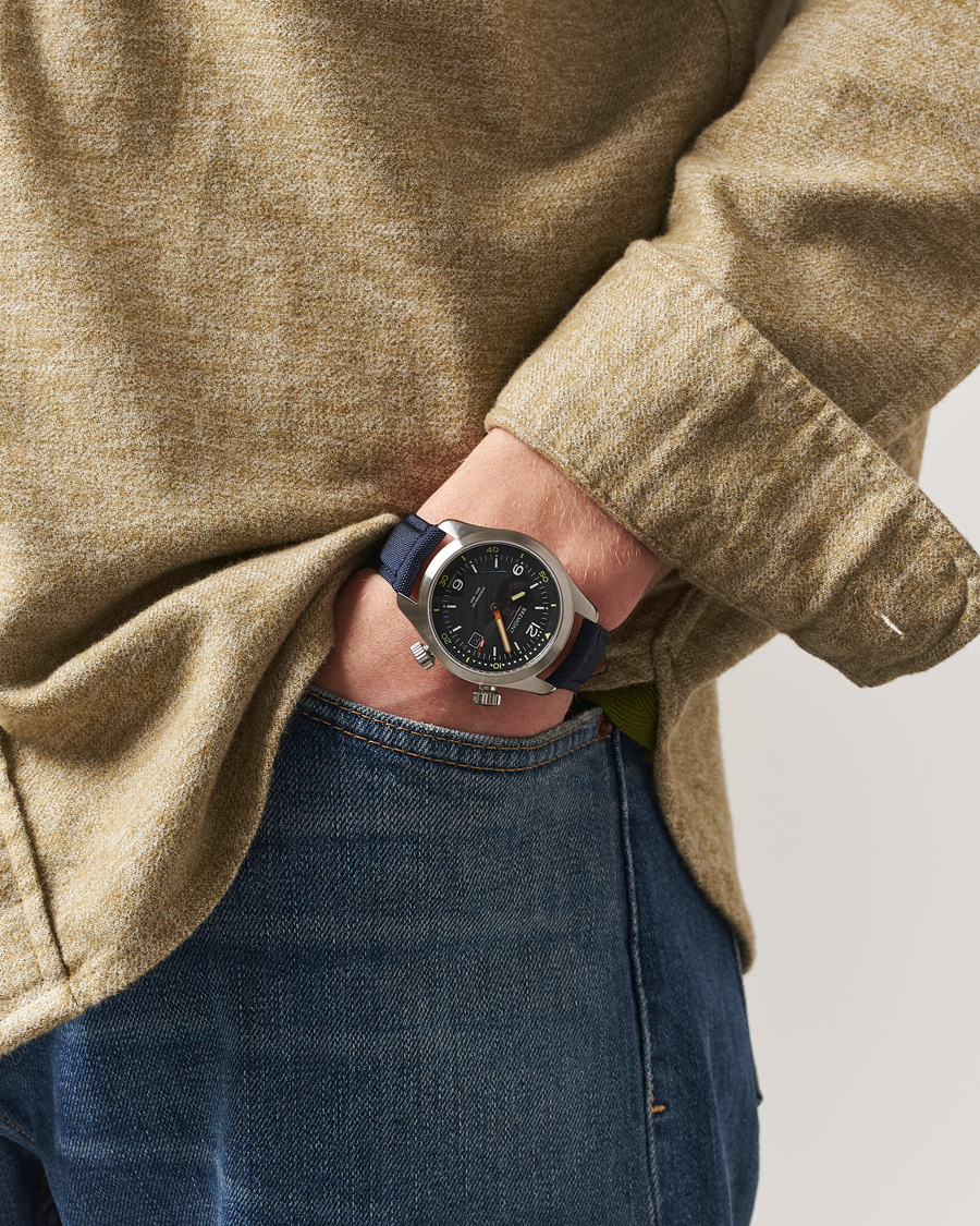 Herr | Fine watches | Bremont | Argonaut 42mm Navy Nato Strap