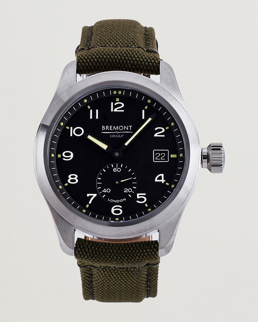 Herr |  | Bremont | Broadsword 40mm Khaki Green Nato Strap