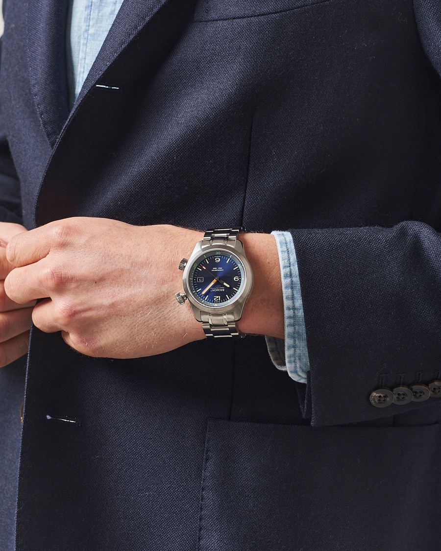 Herr | Fine watches | Bremont | Argonaut Azure 42mm Steel