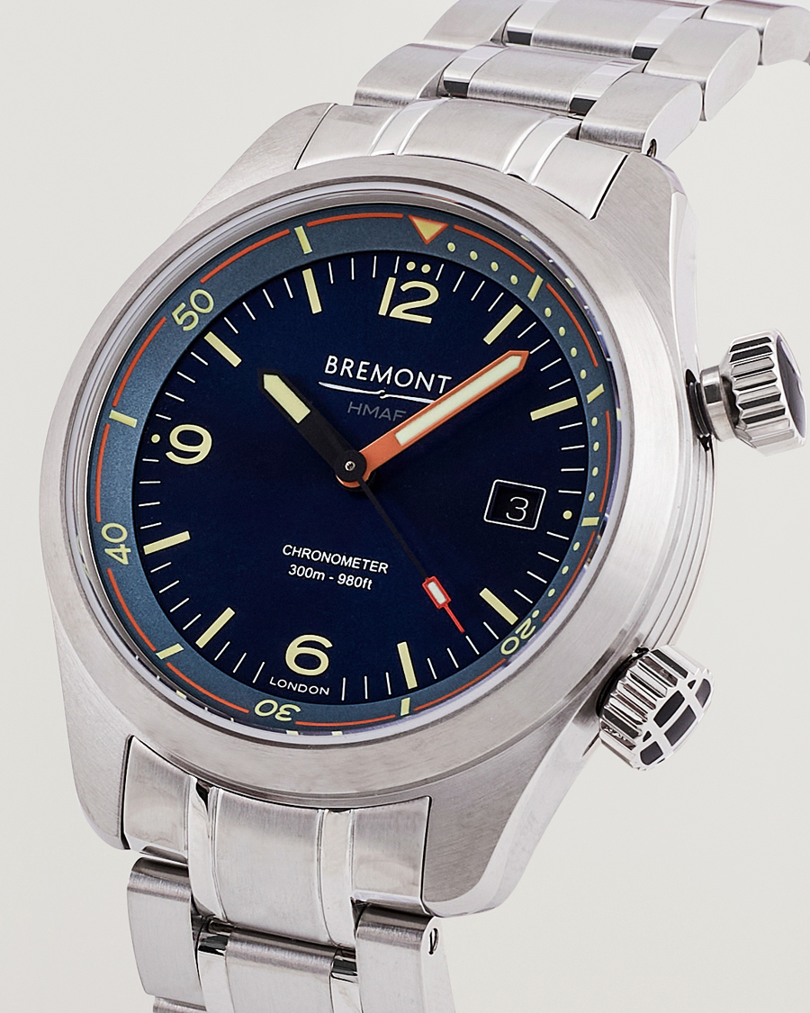 Herr | Fine watches | Bremont | Argonaut Azure 42mm Steel