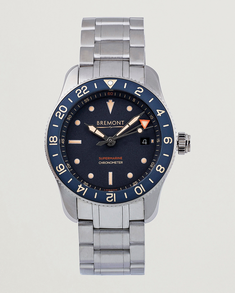 Herr |  | Bremont | Supermarine Ocean GMT Diver 40mm Steel