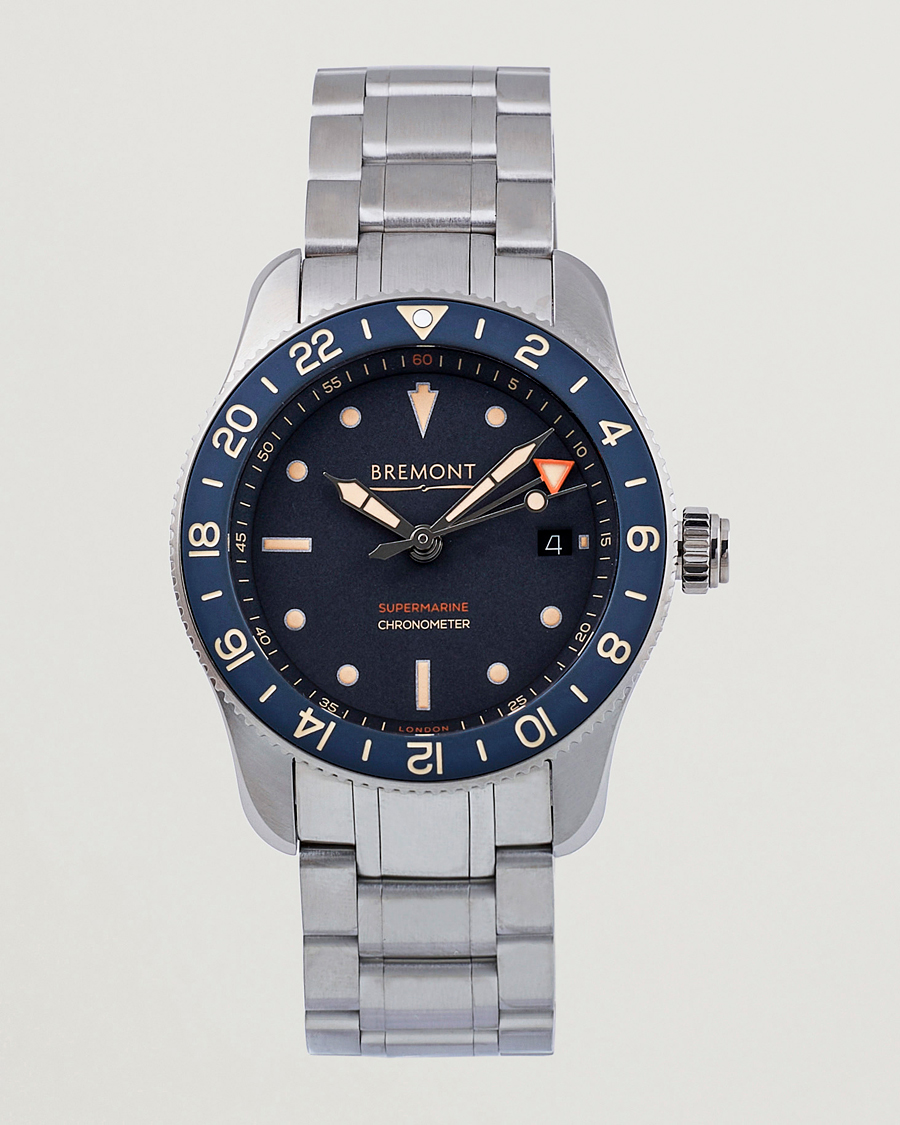 Herr | Bremont Supermarine Ocean GMT Diver 40mm Steel | Bremont | Supermarine Ocean GMT Diver 40mm Steel