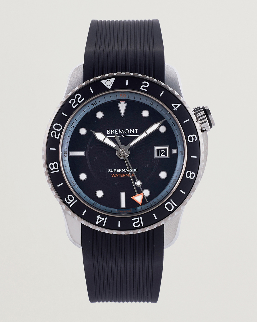 Herr |  | Bremont | Waterman Apex II Supermarine Diver 43mm Black Rubber