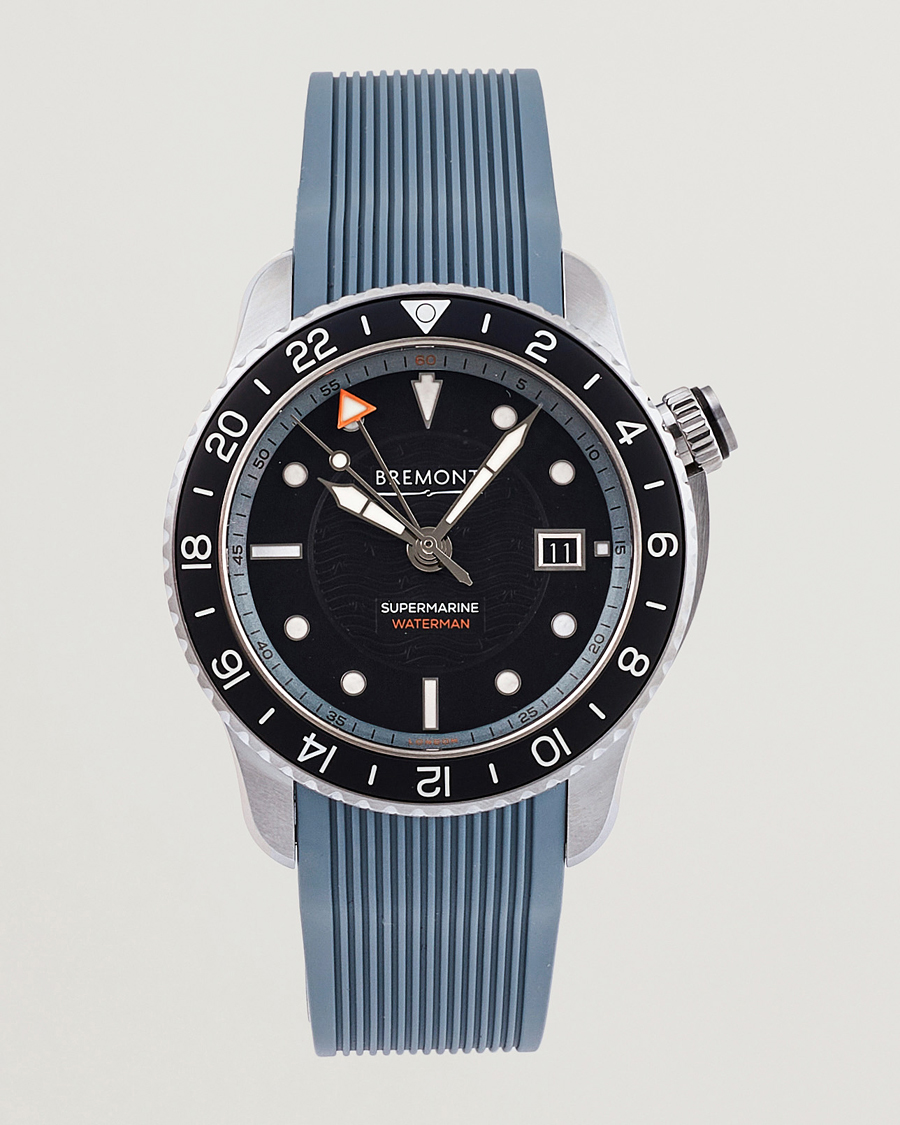 Herr |  | Bremont | Waterman Apex II Supermarine Diver 43mm Blue Rubber