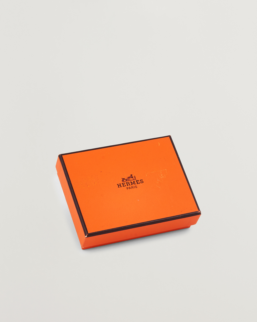 Herr | Hermès Pre-Owned API1 Leather Bracelet Black | Hermès Pre-Owned | API1 Leather Bracelet Black