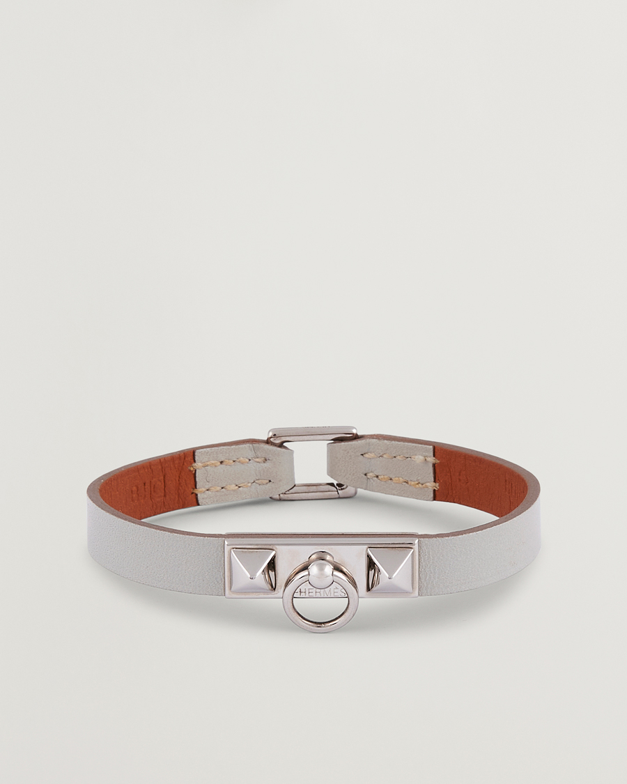 Herr | Hermès Pre-Owned Rivale Mini Bracelet Grey | Hermès Pre-Owned | Rivale Mini Bracelet Grey