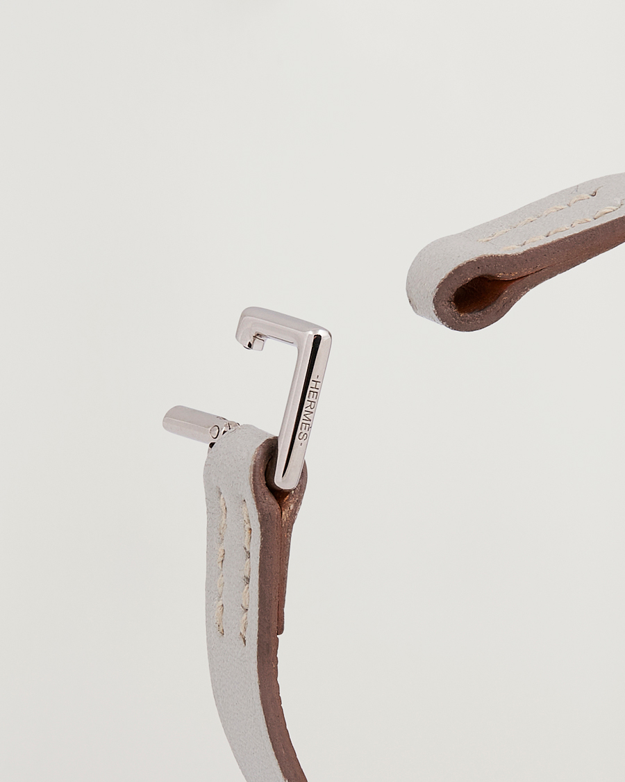 Herr | Hermès Pre-Owned Rivale Mini Bracelet Grey | Hermès Pre-Owned | Rivale Mini Bracelet Grey
