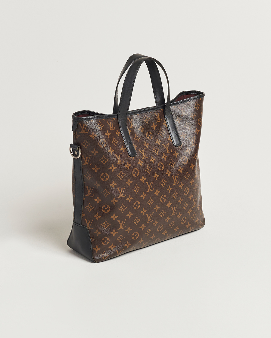 Herr | Pre-Owned & Vintage Bags | Louis Vuitton Pre-Owned | Davis Tote Bag Macassar Monogram