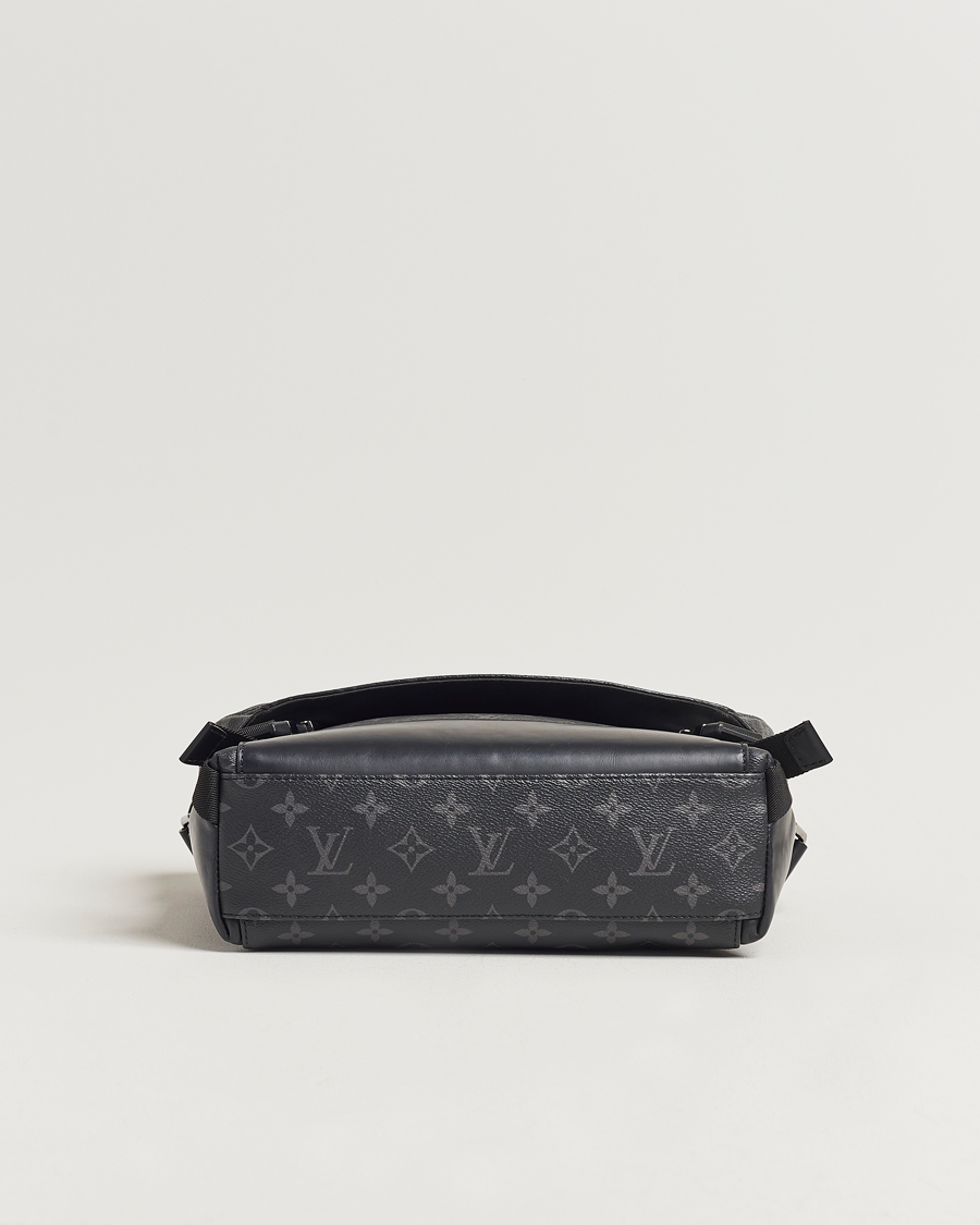 Herr | Pre-Owned & Vintage Bags | Louis Vuitton Pre-Owned | Messenger Voyager PM Bag Monogram Eclipse