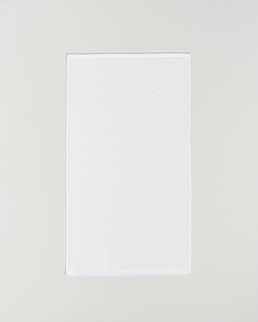 Herr | Textilier | Missoni Home | Chalk Hand Towel 40x70cm White