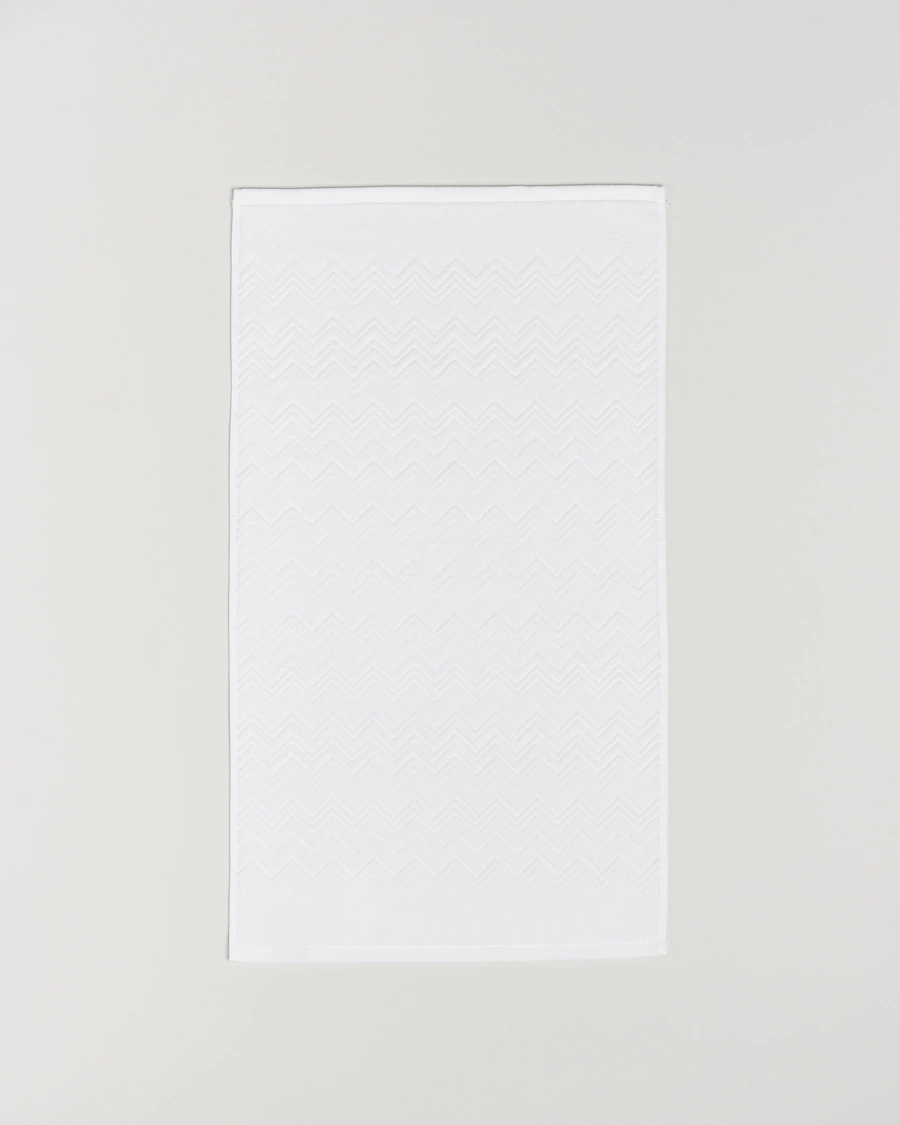 Herr | Textilier | Missoni Home | Chalk Hand Towel 40x70cm White