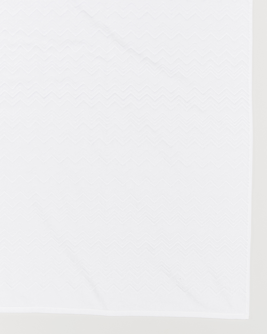 Herr | Textilier | Missoni Home | Chalk Bath Towel 70x115cm White