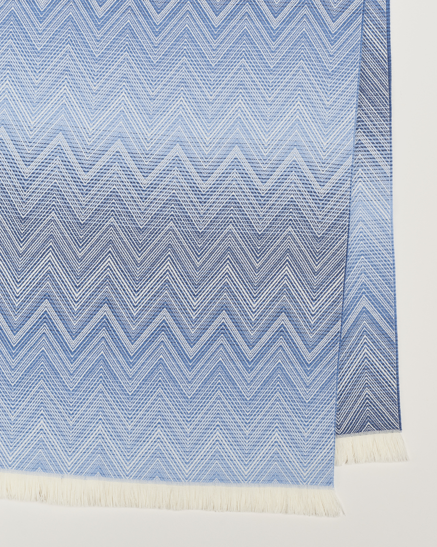 Herr | Missoni Home Timmy Wool Throw 130x190cm Blue | Missoni Home | Timmy Wool Throw 130x190cm Blue
