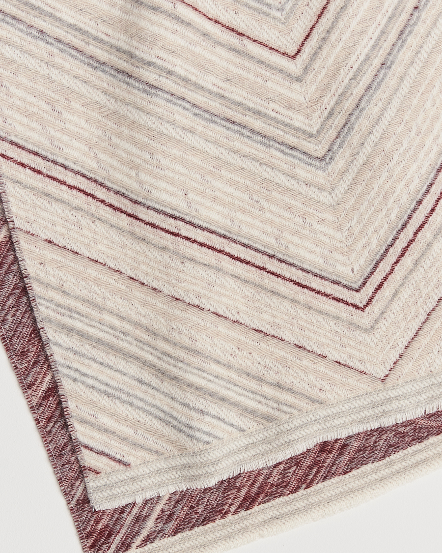Herr | Textilier | Missoni Home | Catullo Wool Throw 130x190cm Beige