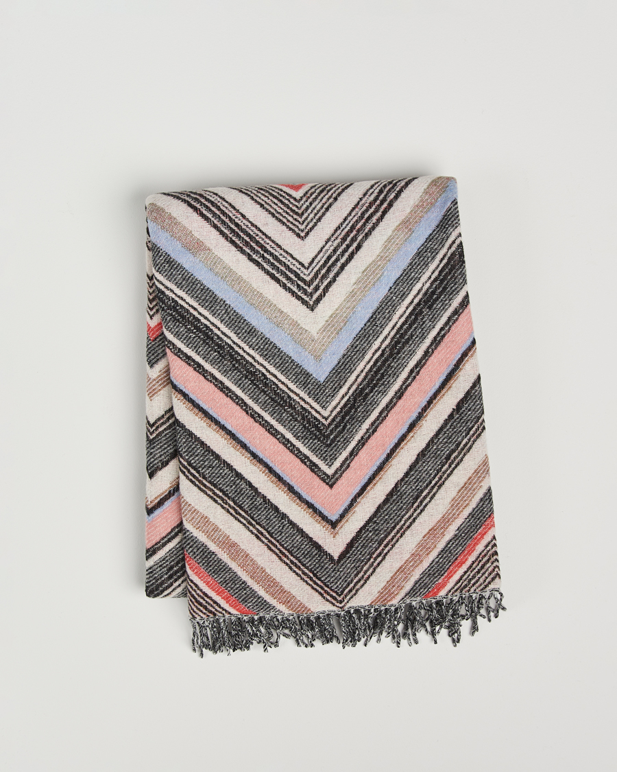 Herr | Textilier | Missoni Home | Chevron Wool Throw 130x190cm Multicolor