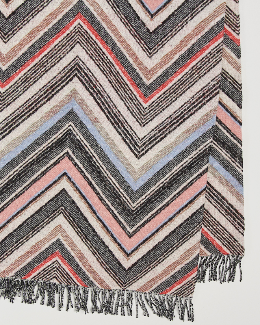 Herr | Textilier | Missoni Home | Chevron Wool Throw 130x190cm Multicolor