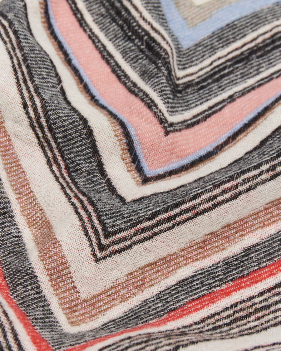 Herr | Textilier | Missoni Home | Chevron Wool Throw 130x190cm Multicolor