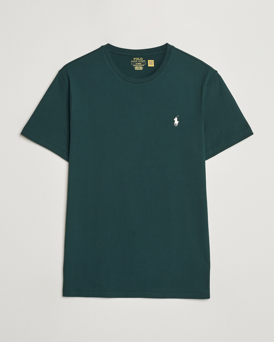 Herr | T-Shirts | Polo Ralph Lauren | Crew Neck T-Shirt Moss Agate