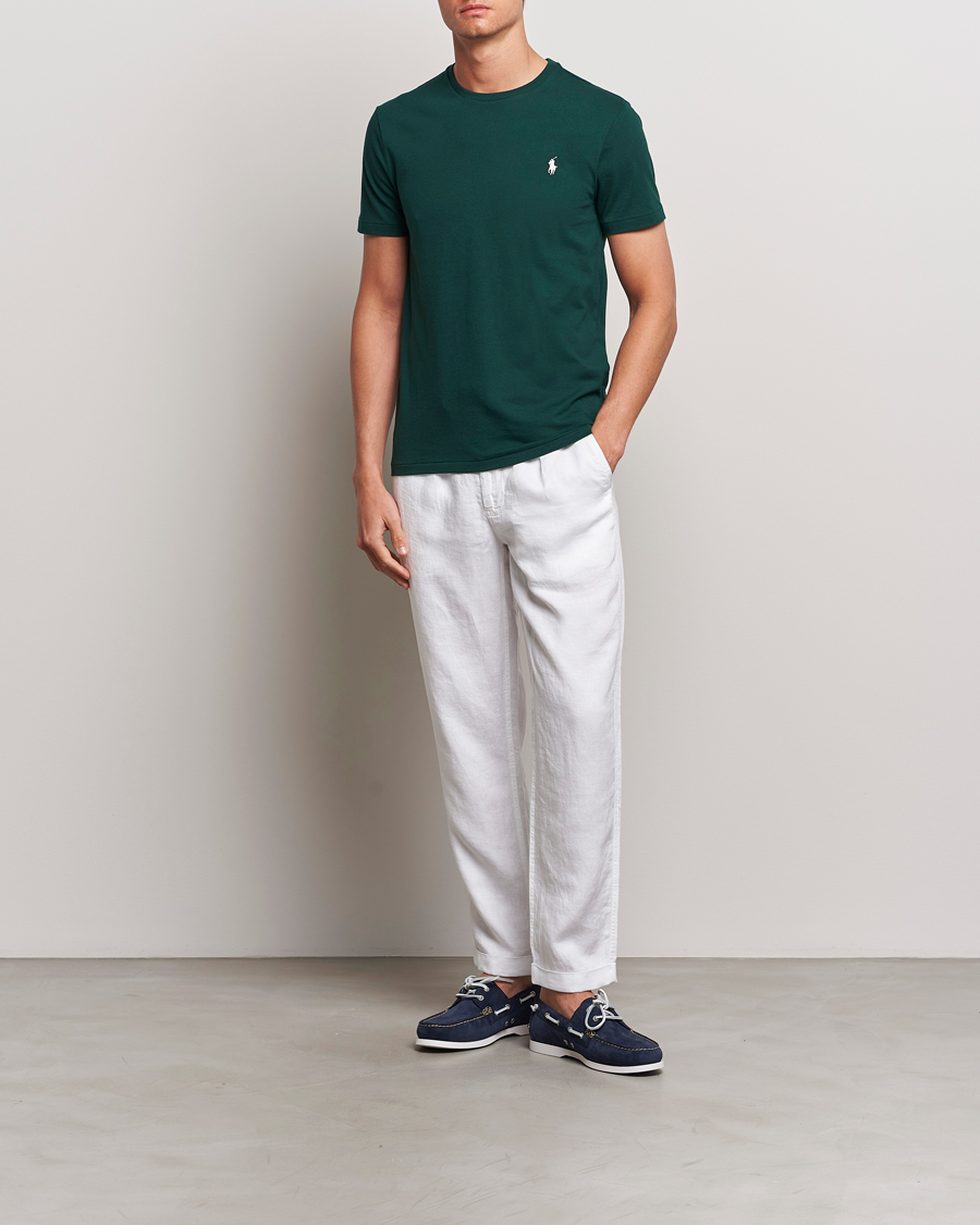 Herr | T-Shirts | Polo Ralph Lauren | Crew Neck T-Shirt Moss Agate