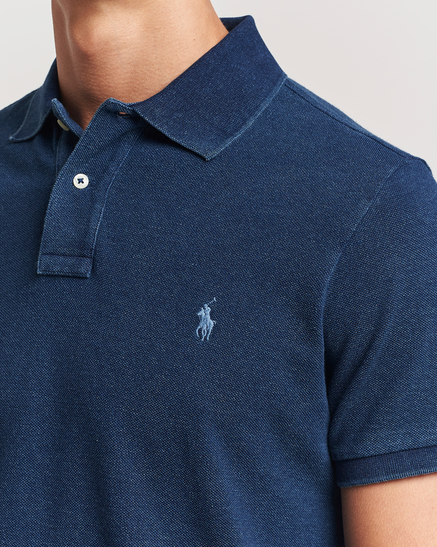 Herr | Pikéer | Polo Ralph Lauren | Custom Slim Fit Polo Dark Indigo