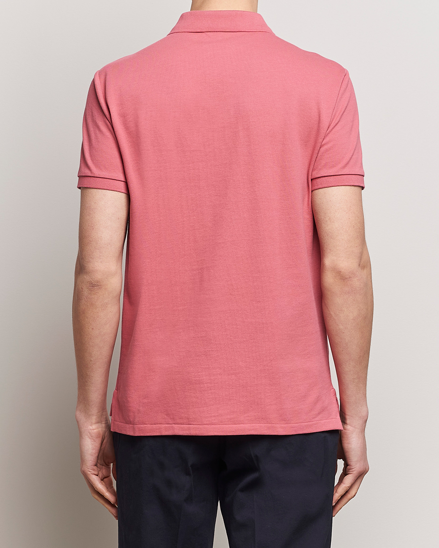 Herr | Pikéer | Polo Ralph Lauren | Custom Slim Fit Polo Adirondack Red