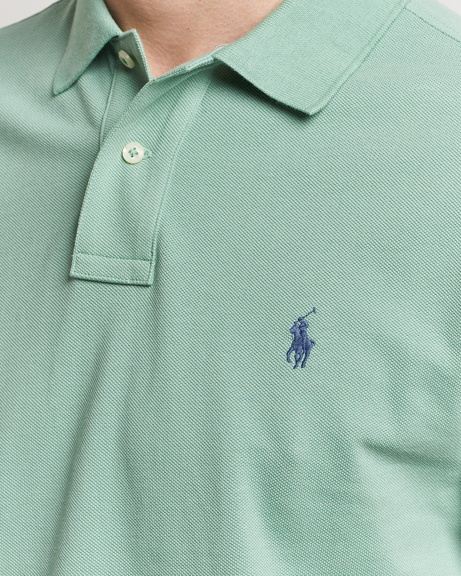 Herr | Pikéer | Polo Ralph Lauren | Custom Slim Fit Polo Faded Mint