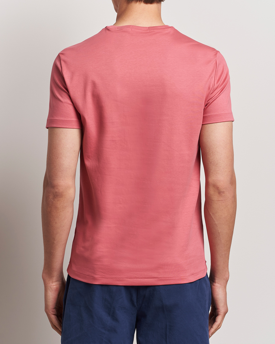 Herr | T-Shirts | Polo Ralph Lauren | Luxury Pima Cotton Crew Neck T-Shirt Adirondack Red