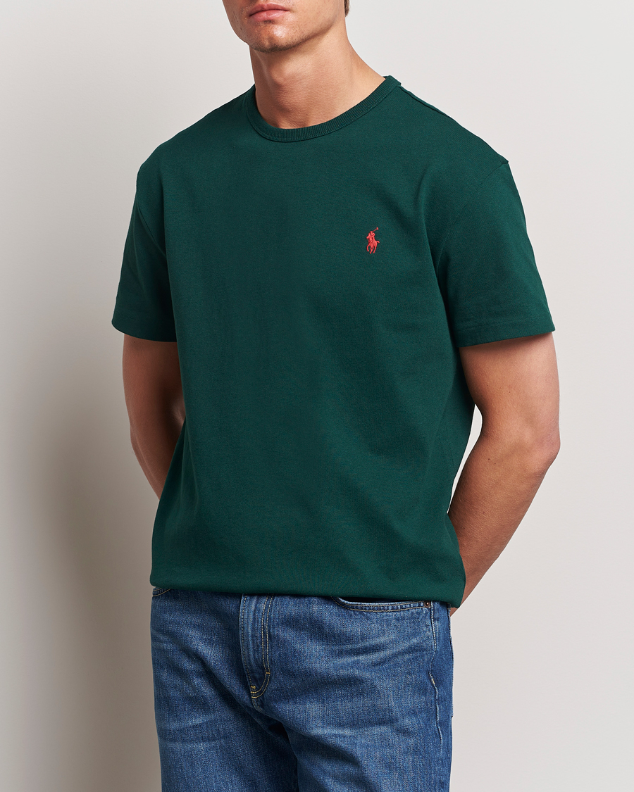 Herr | T-Shirts | Polo Ralph Lauren | Heavyweight Crew Neck T-Shirt Moss Agate