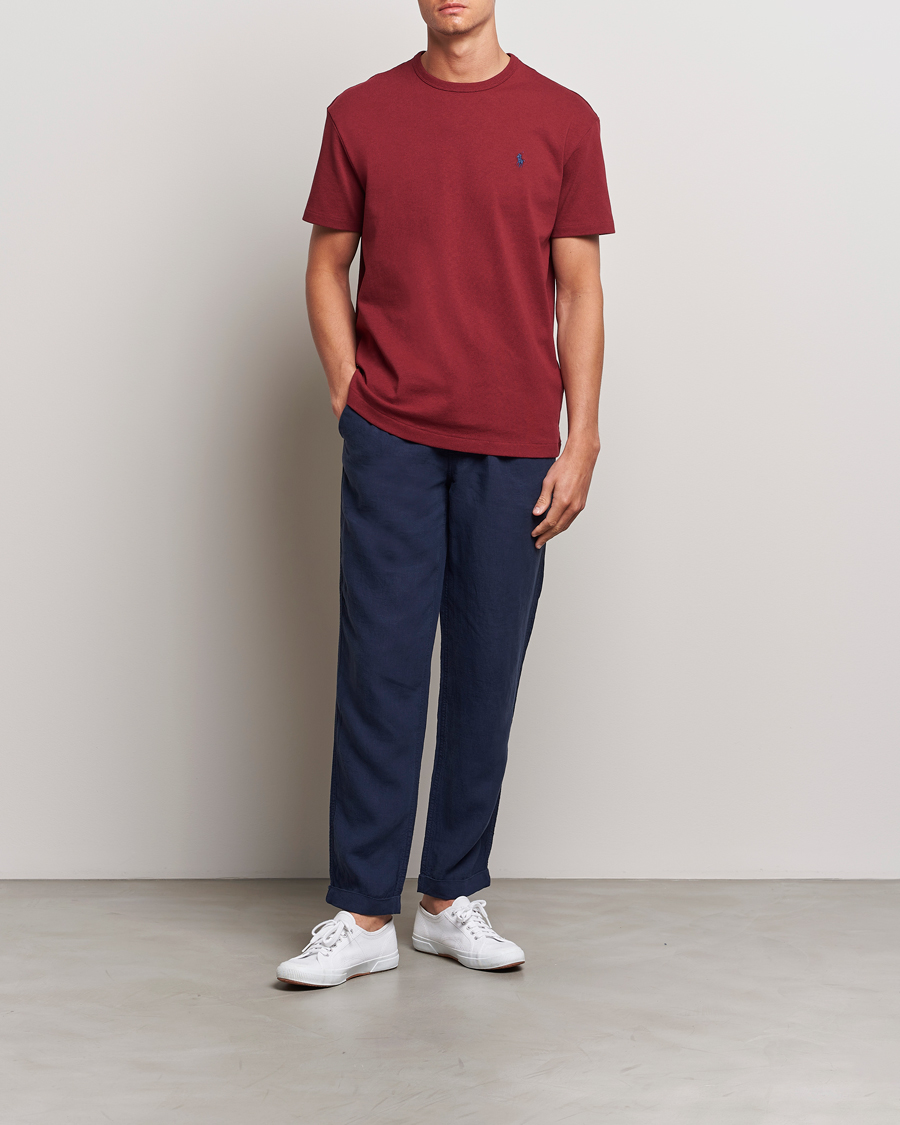 Herr | T-Shirts | Polo Ralph Lauren | Heavyweight Crew Neck T-Shirt Red Carpet