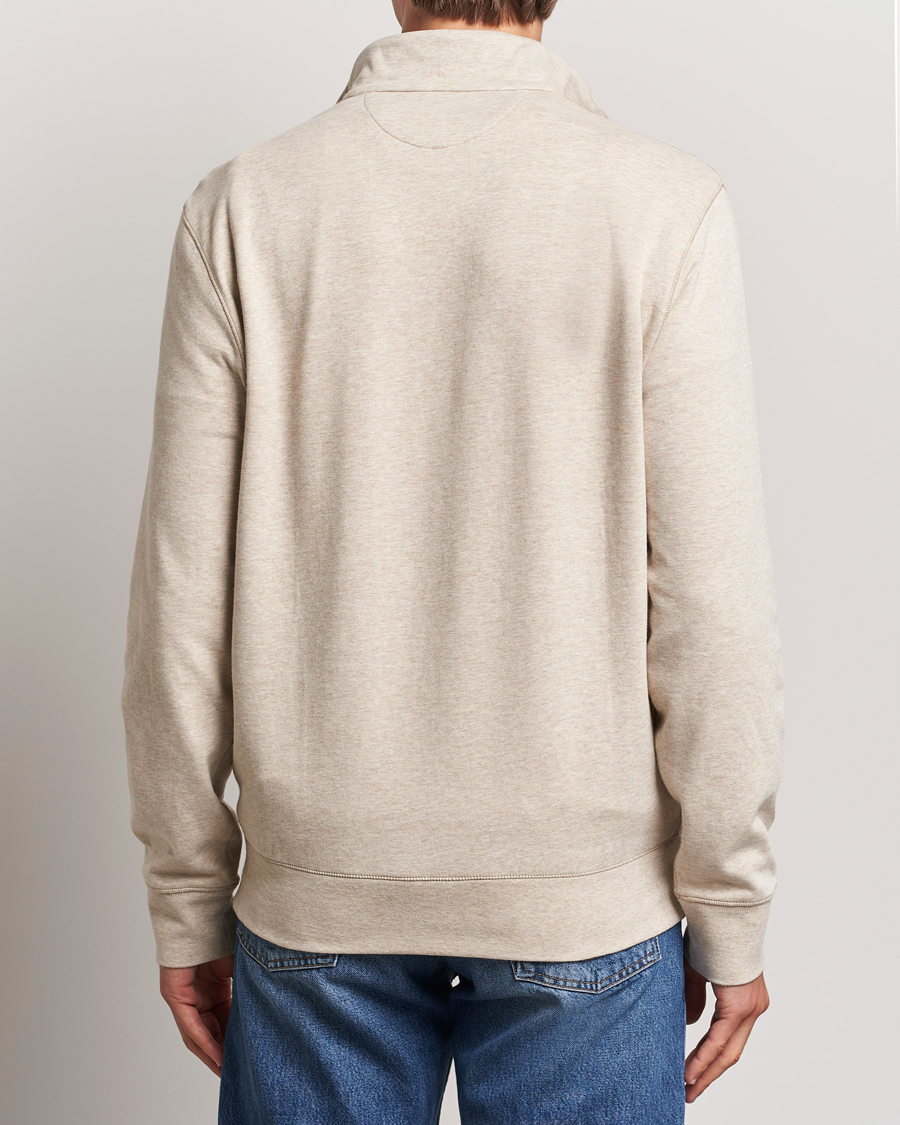 Herr | Tröjor | Polo Ralph Lauren | Tech Double Knit Half Zip Expedition Dune Heather