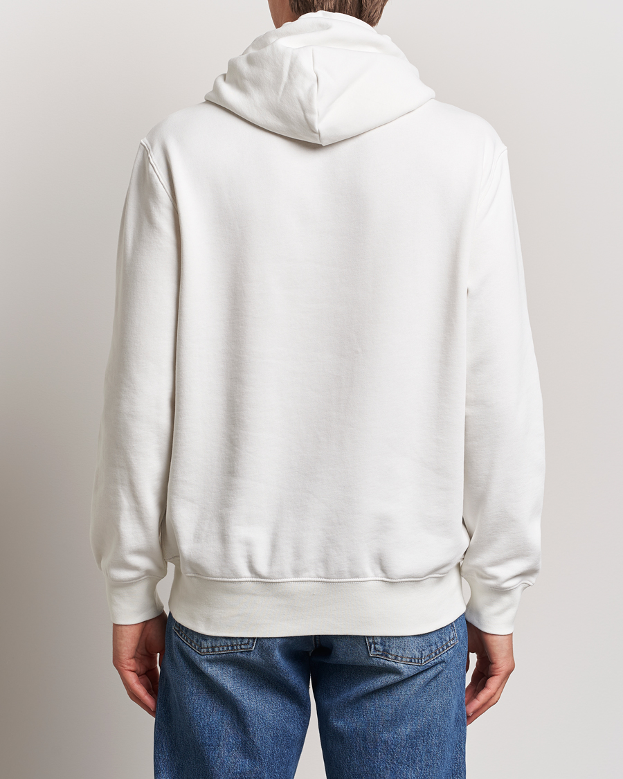 Herr | Tröjor | Polo Ralph Lauren | Printed Hemingway Bear Hoodie Deckwash White
